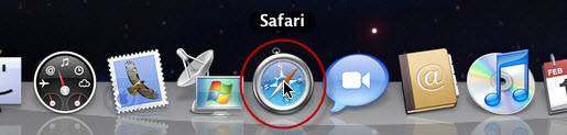 Open Safari