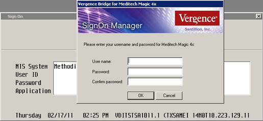 Fill In Your Credentials, So Vergence Can Save Them